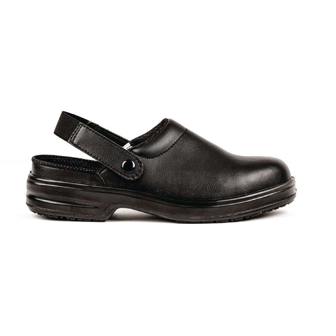 Slipbuster Lite Unisex Safety Clogs Black 36 A813-36