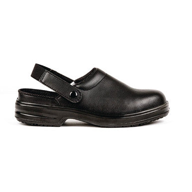 Slipbuster Lite Unisex Safety Clogs Black 36 A813-36