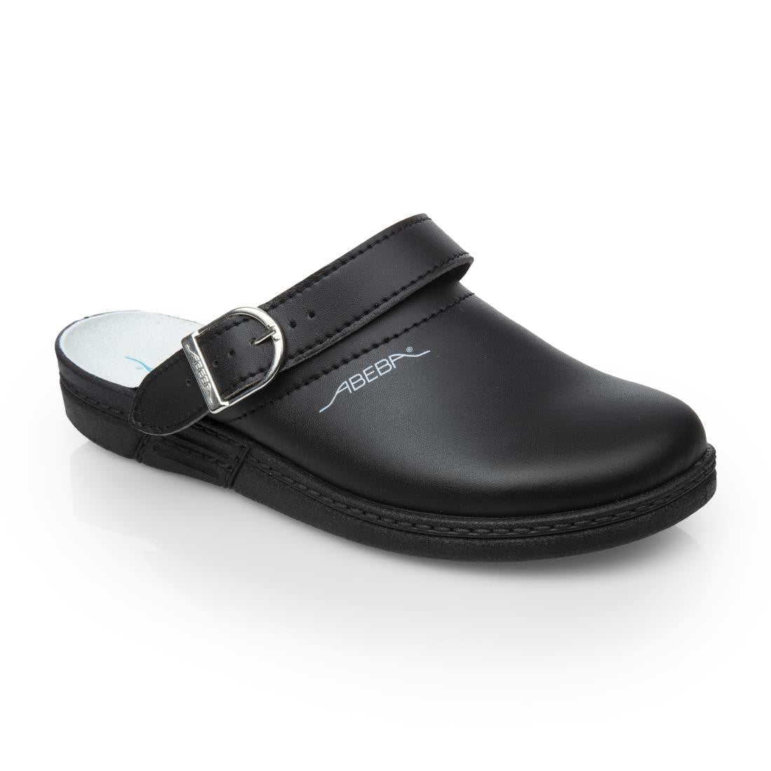 Abeba Microfibre Clogs Black Size 37 A898-37