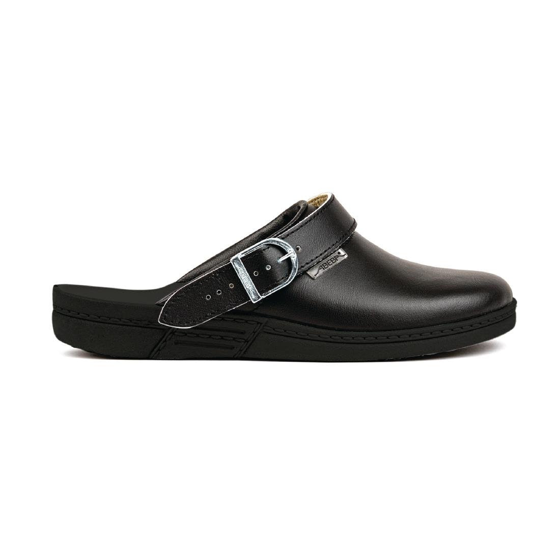 Abeba Microfibre Clogs Black Size 42 A898-42