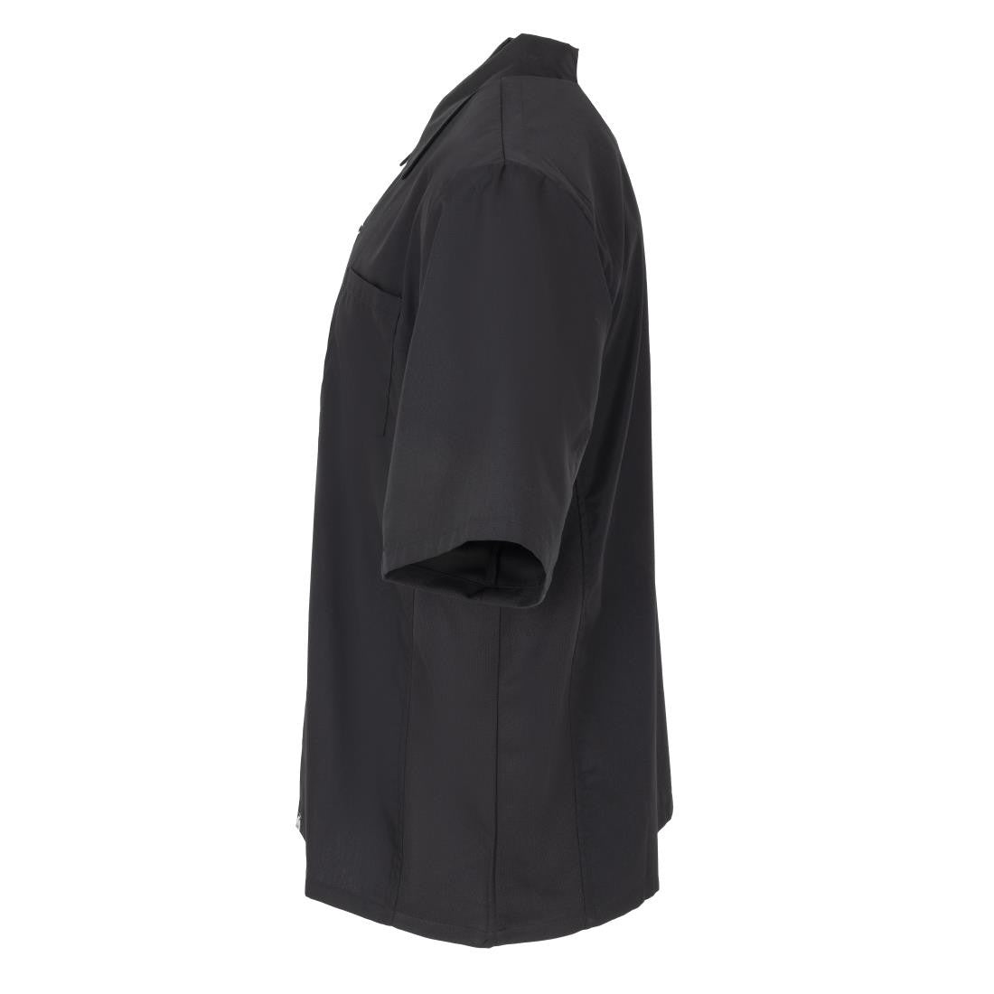 Chef Works Unisex Cool Vent Chefs Shirt Black S A913-S