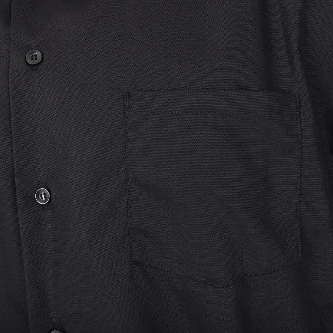 Chef Works Unisex Cool Vent Chefs Shirt Black M A913-M