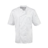 Chefs Works Montreal Cool Vent Unisex Short Sleeve Chefs Jacket White S A914-S