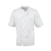 Chefs Works Montreal Cool Vent Unisex Short Sleeve Chefs Jacket White L A914-L