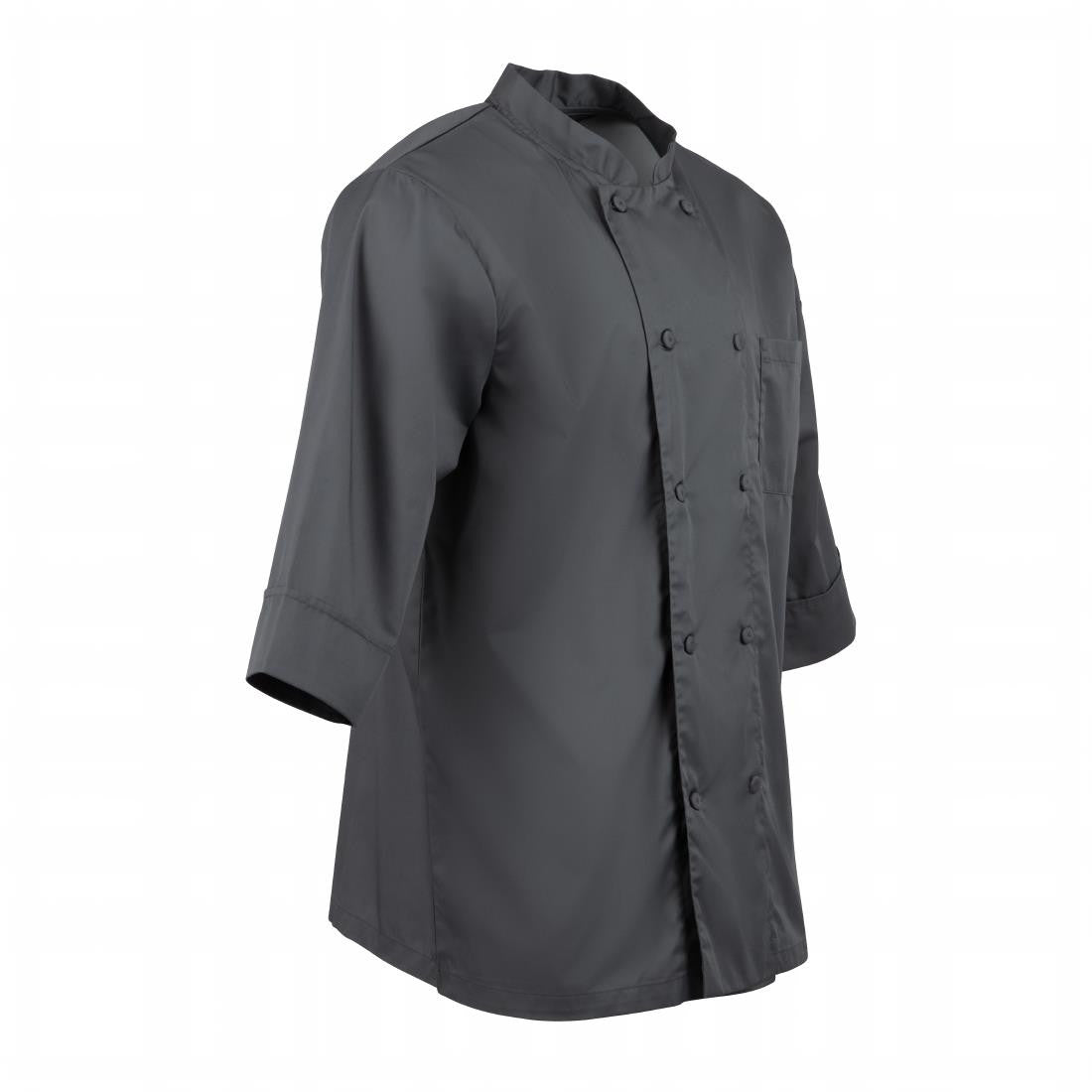 Chef Works Unisex Chefs Jacket Grey S A934-S