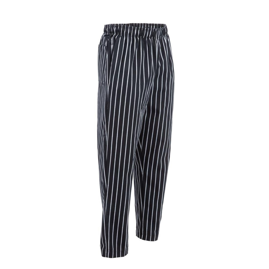 Chef Works Designer Baggy Pant Chalk Stripe 2XL A940-XXL
