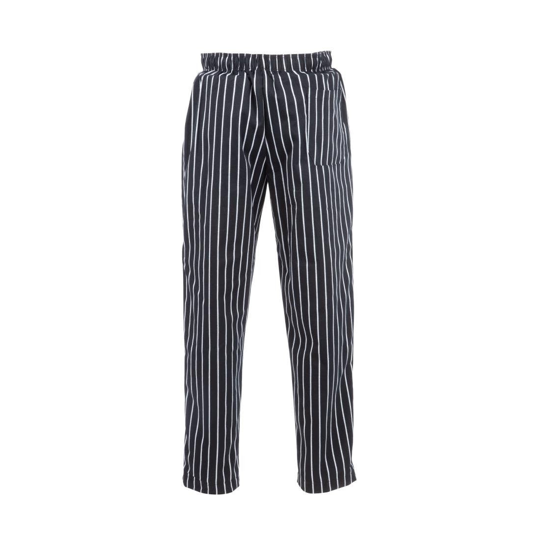 Chef Works Designer Baggy Pant Chalk Stripe 2XL A940-XXL