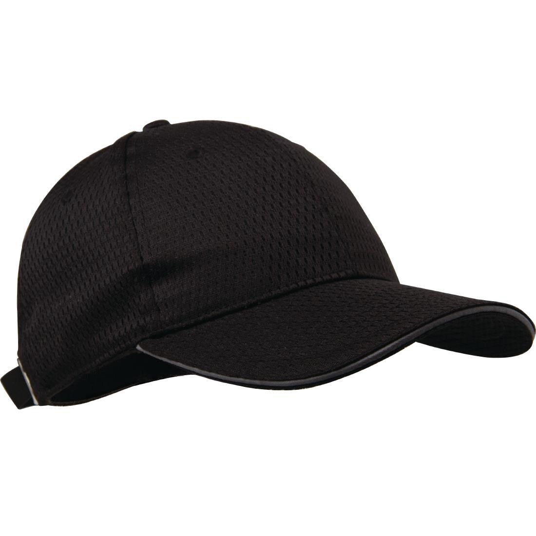 Chef Works Cool Vent Baseball Cap with Grey A942