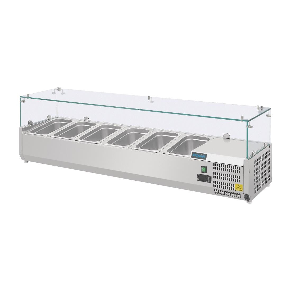 Polar G-Series Countertop Prep Fridge 6x 1/4GN AB090