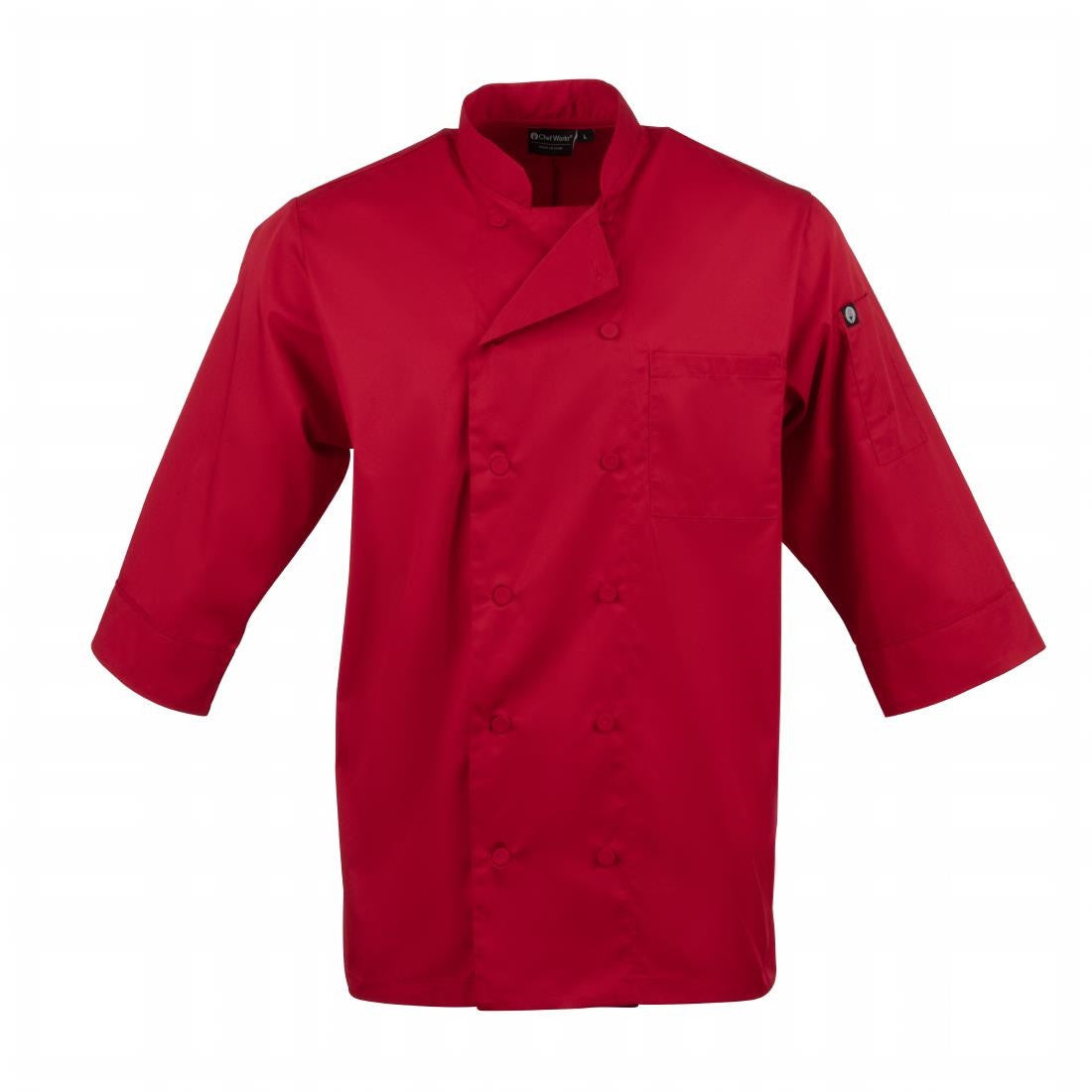 Chef Works Unisex Chefs Jacket Red S B106-S