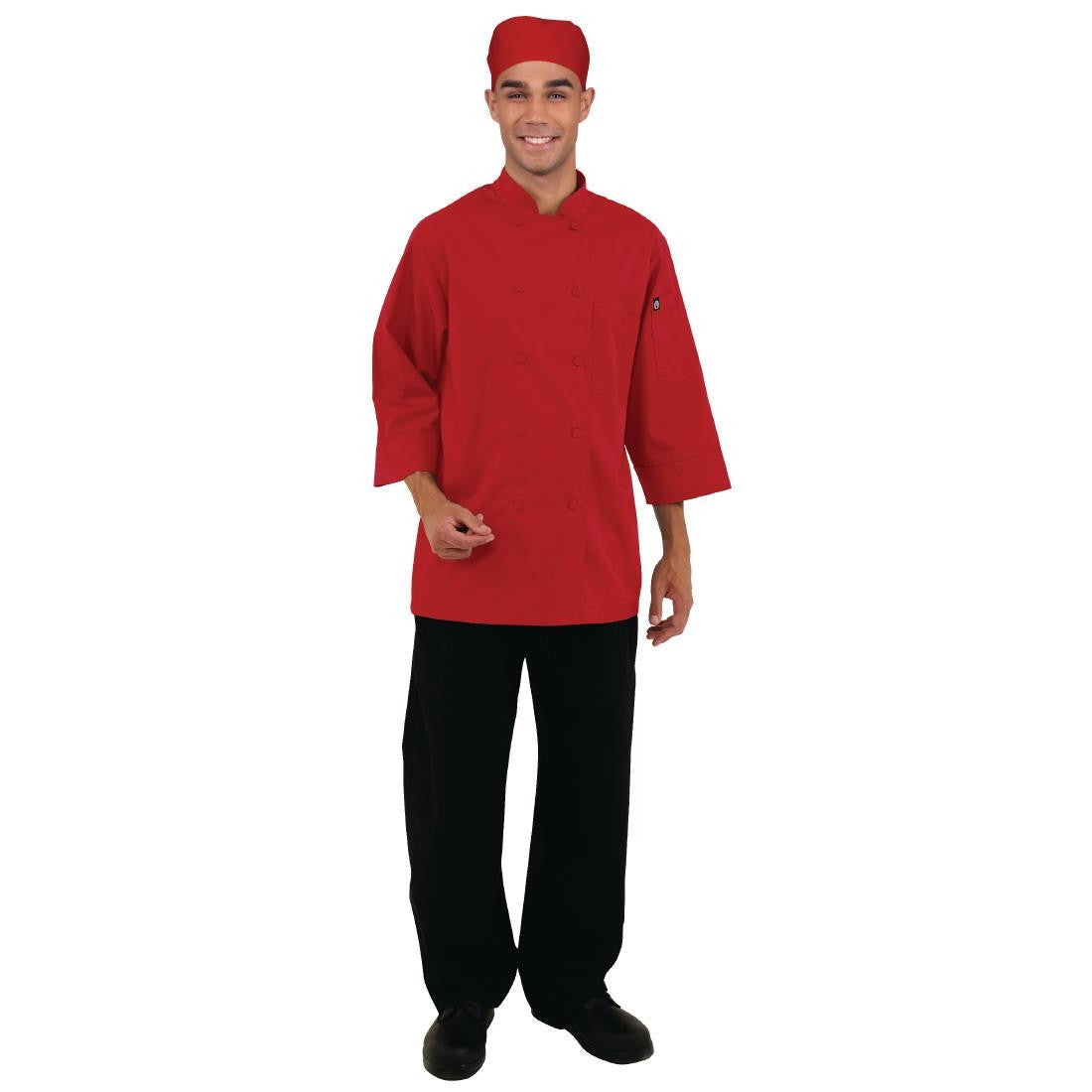 Chef Works Unisex Jacket Red XL B106-XL