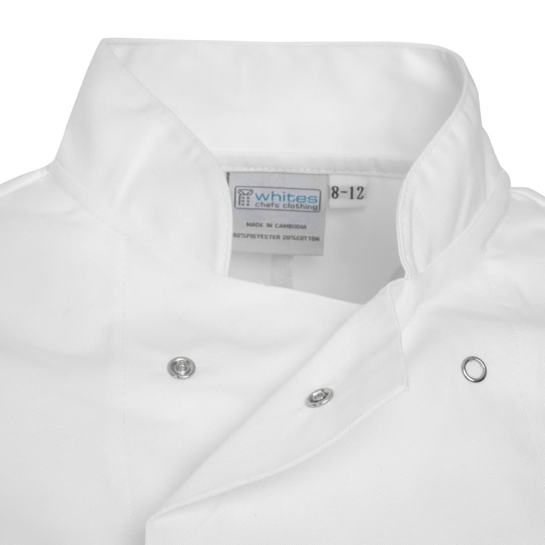 Whites Childrens Unisex Chef Jacket White L B125