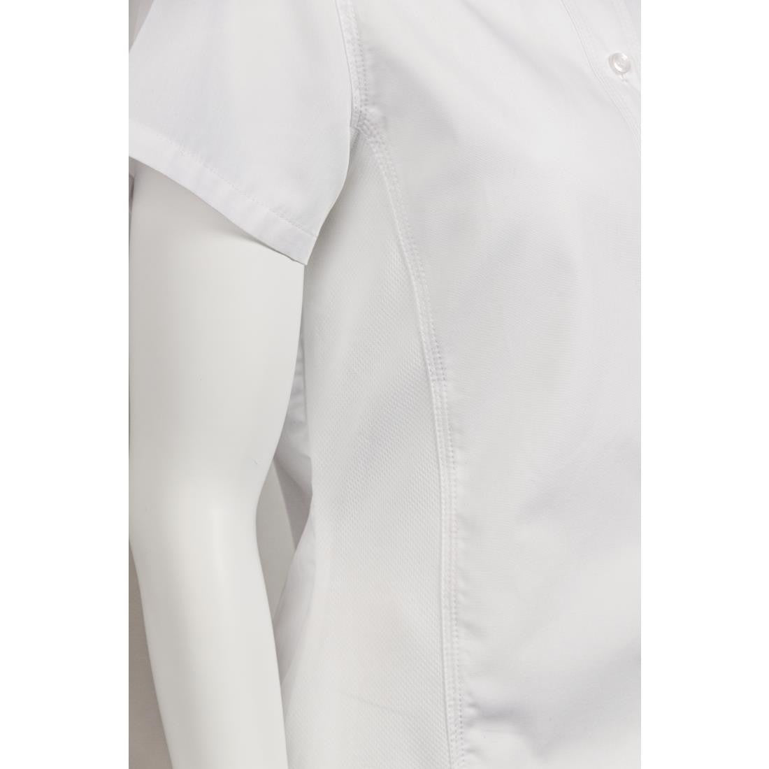 Chef Works Womens Cool Vent Chefs Shirt White XS B180-XS