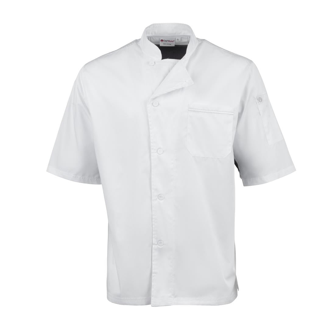 Chef Works Valais Signature Series Unisex Chefs Jacket White XL B205-XL