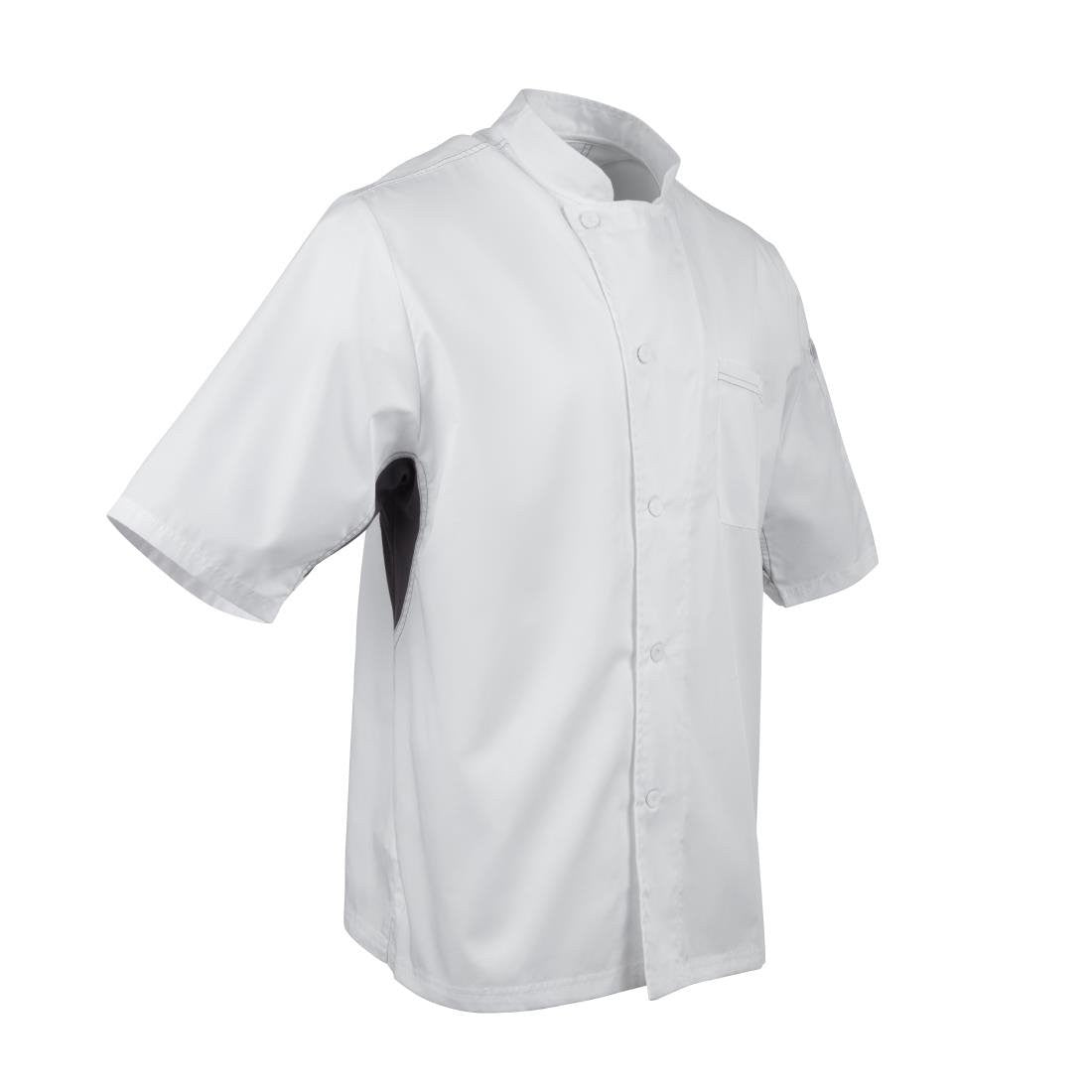 Chef Works Valais Signature Series Unisex Chefs Jacket White M B205-M