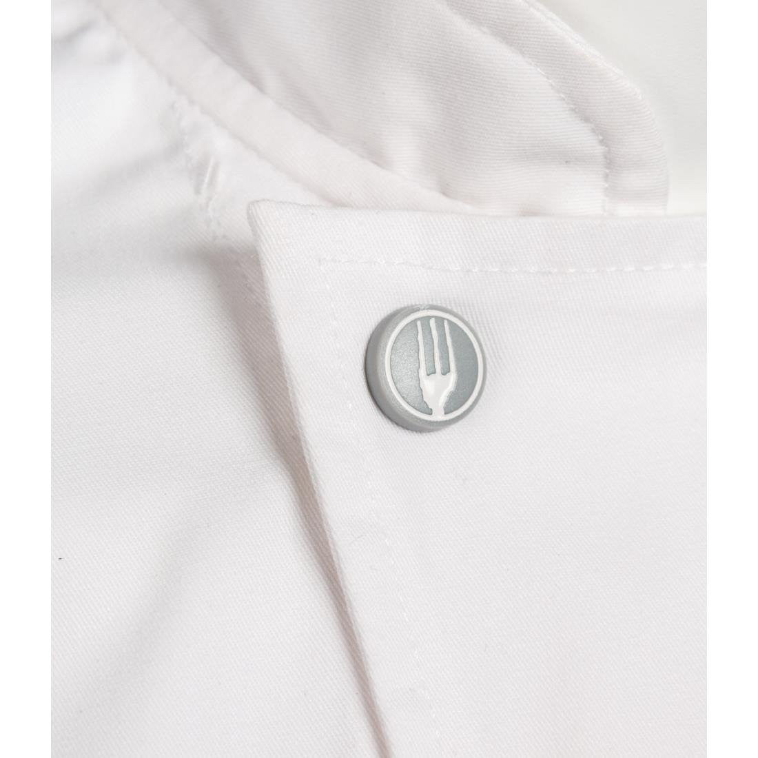 Chef Works Valais Signature Series Unisex Chefs Jacket White XL B205-XL