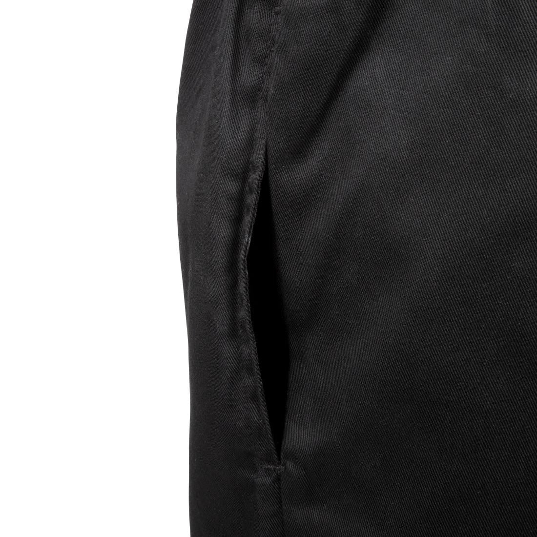 Chef Works Womens Basic Baggy Chefs Trousers Black XL B223-XL