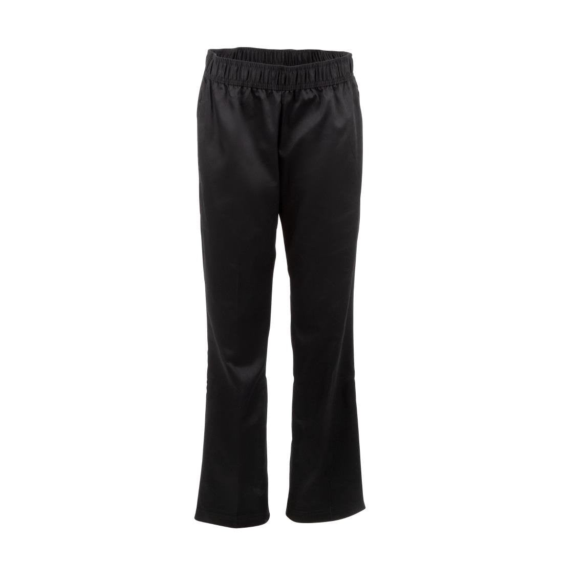 Chef Works Womens Basic Baggy Chefs Trousers Black XS B223-XS