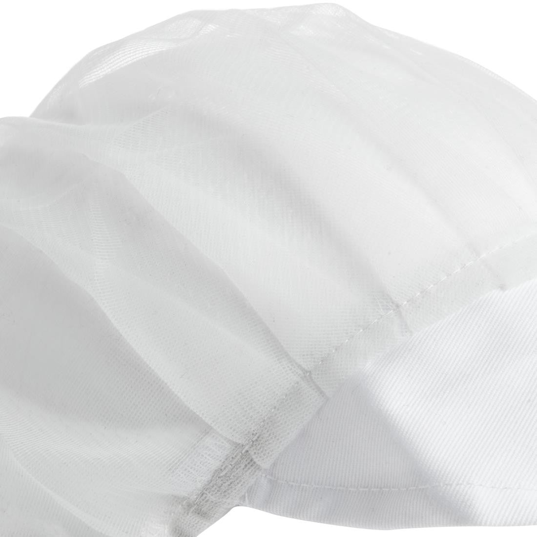 Whites Net Peaked Hat White B226