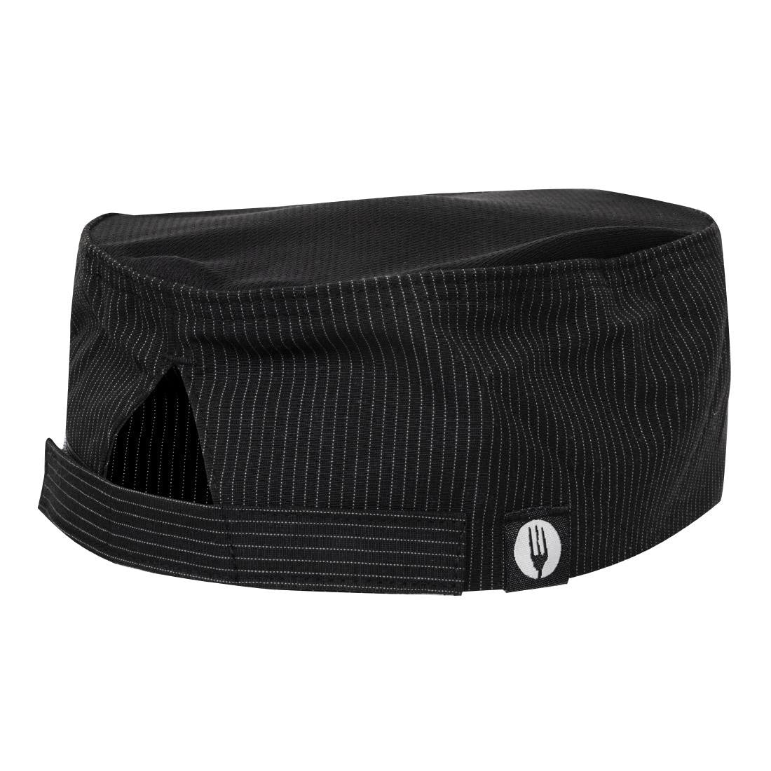 Chef Works Cool Vent Pinstripe Beanie Hat B228