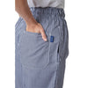 Whites Unisex Vegas Chefs Trousers Small Blue and White Check 2XL B311-XXL