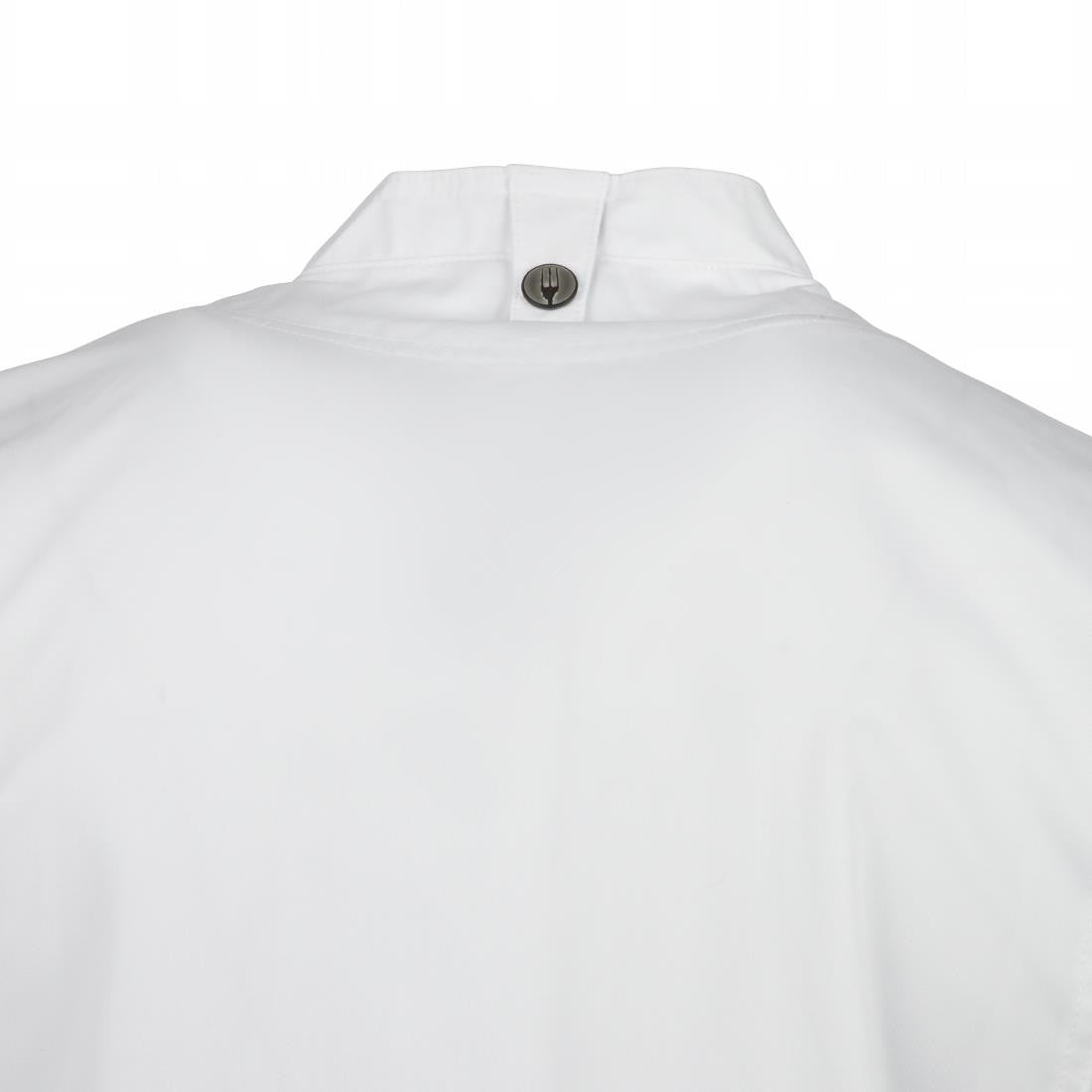 Chef Works Springfield Zipper Mens Chefs Jacket White L B471-L
