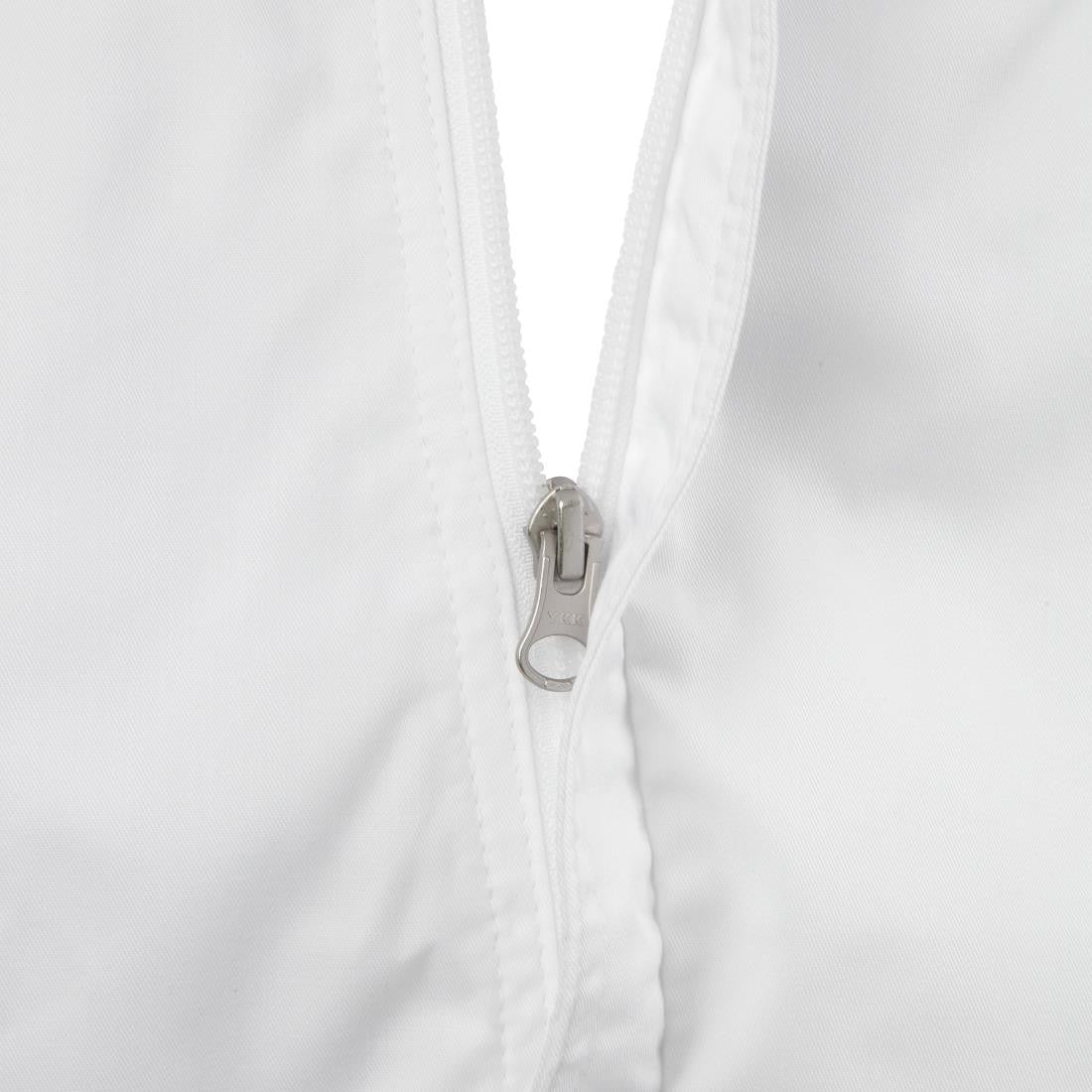 Chef Works Springfield Zipper Mens Chefs Jacket White XL B471-XL