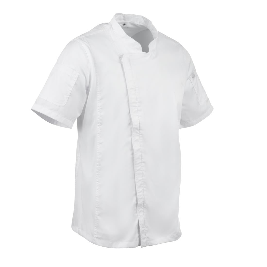 Chef Works Springfield Zipper Mens Chefs Jacket White L B471-L