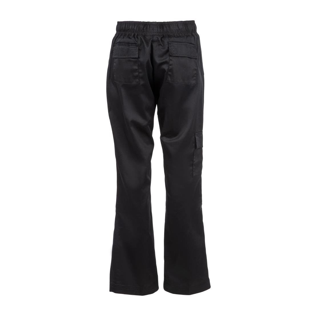 Chef Works Womens Cargo Chefs Trousers Black M B630-M