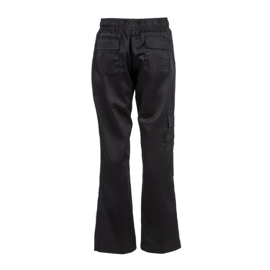 Chef Works Womens Cargo Chefs Trousers Black L B630-L