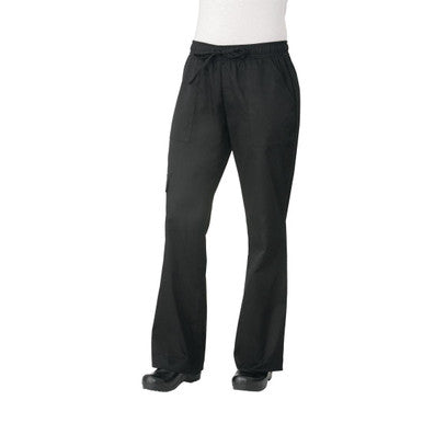 Chef Works Womens Cargo Chefs Trousers Black S B630-S