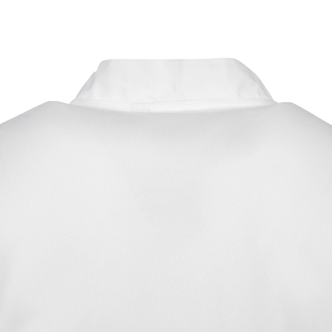 Chef Works Calgary Long Sleeve Cool Vent Unisex Chefs Jacket White S B649-S