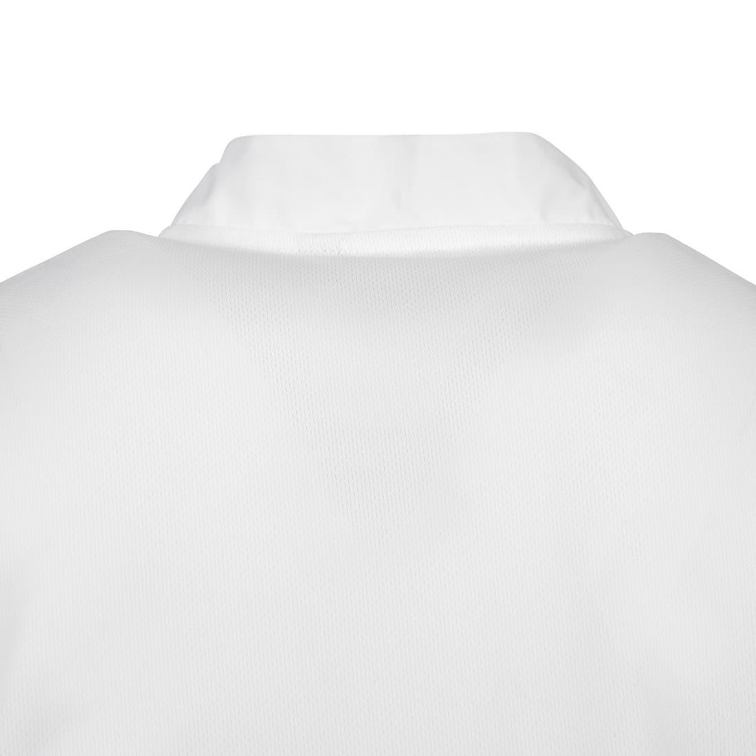 Chef Works Calgary Long Sleeve Cool Vent Unisex Chefs Jacket White L B649-L