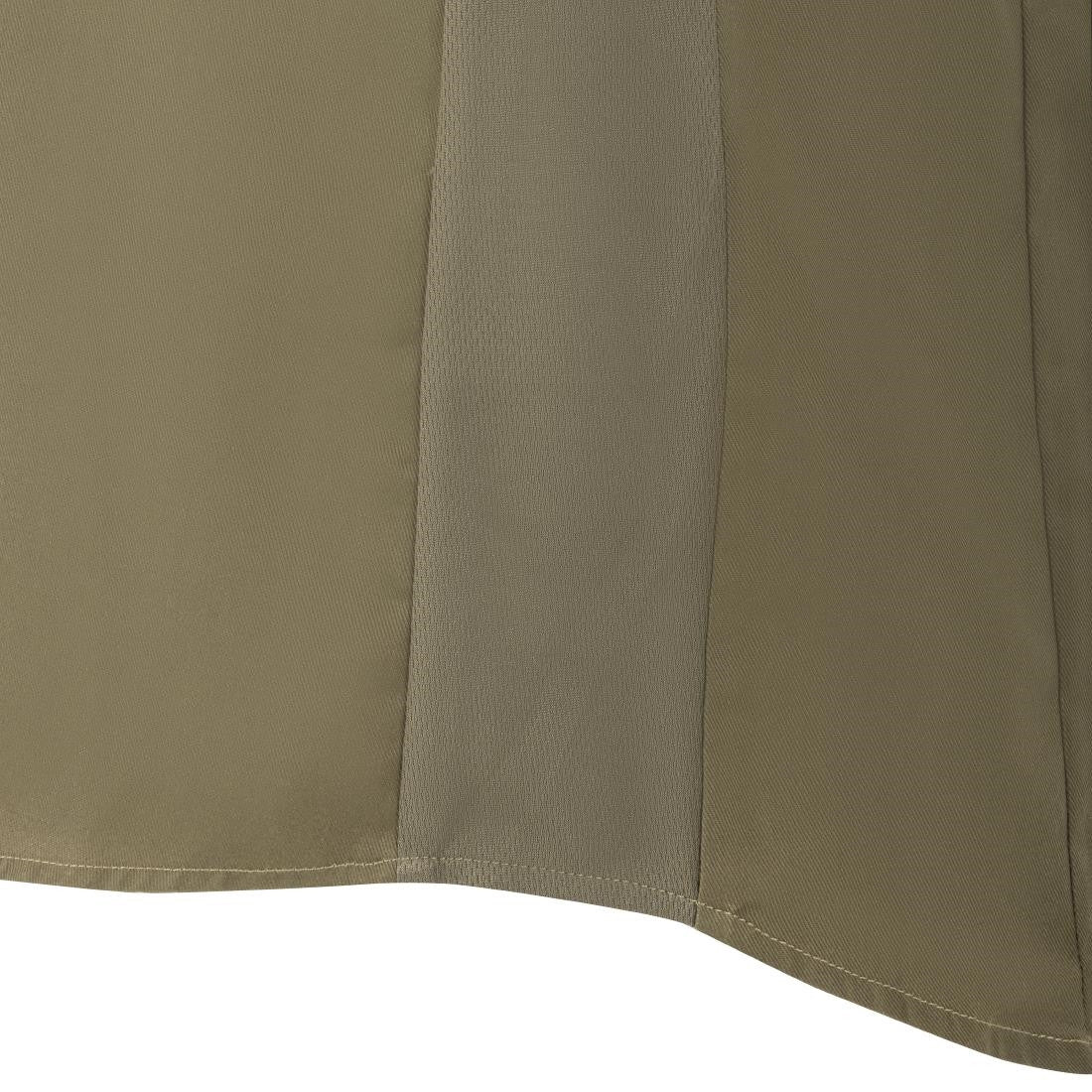 Southside Band Collar Chef Jacket Khaki Size M BA001-M