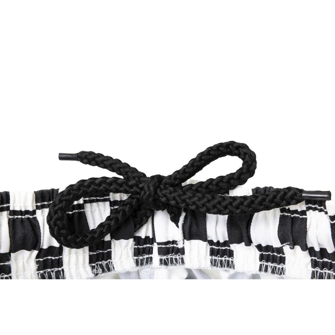 Whites Unisex Vegas Trousers Big Black & White Check Size XL BA002-XL