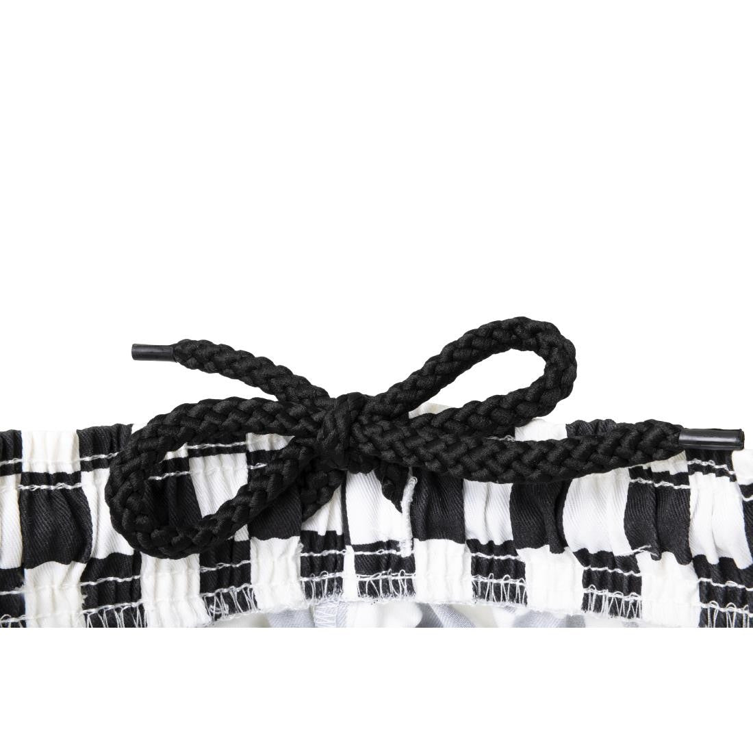 Whites Unisex Vegas Trousers Big Black & White Check Size M BA002-M