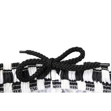 Whites Unisex Vegas Trousers Big Black & White Check Size M BA002-M