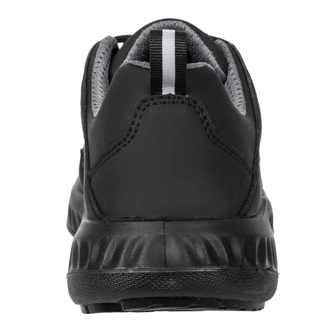 Slipbuster Recycled Microfibre Safety Trainer Matte Black 44 BA064-44