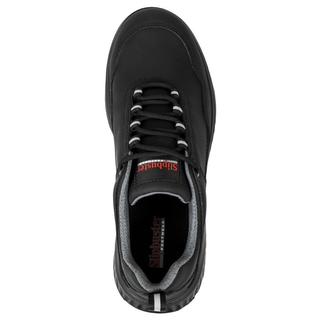 Slipbuster Recycled Microfibre Safety Trainer Matte Black 45 BA064-45