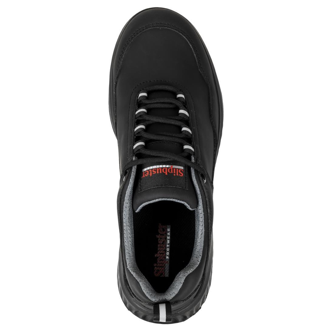 Slipbuster Recycled Microfibre Safety Trainer Matte Black 38 BA064-38