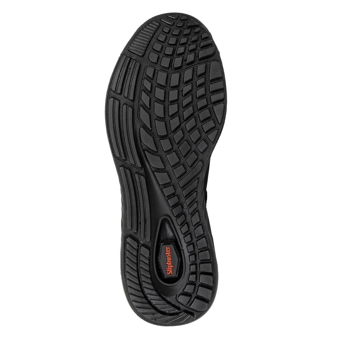 Slipbuster Recycled Microfibre Safety Trainer Matte Black 46 BA064-46