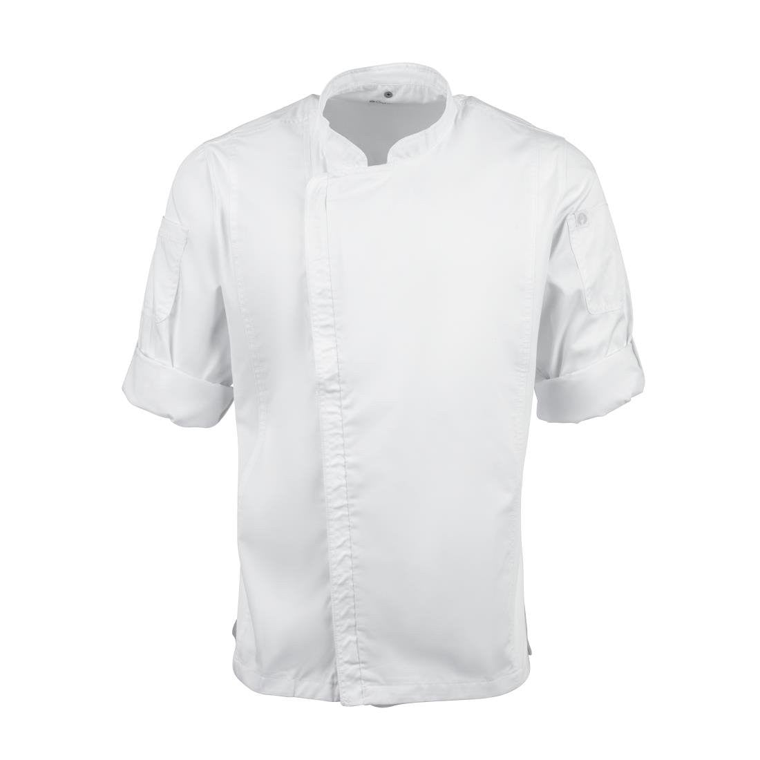 Chef Works Unisex Hartford Lightweight Chef Jacket White Size XS BB264-XS