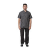 Chef Works Urban Delancey Short Sleeve Denim Chefs Jacket Size L BB270-L