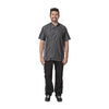 Chef Works Urban Delancey Short Sleeve Denim Chefs Jacket Size XL BB270-XL