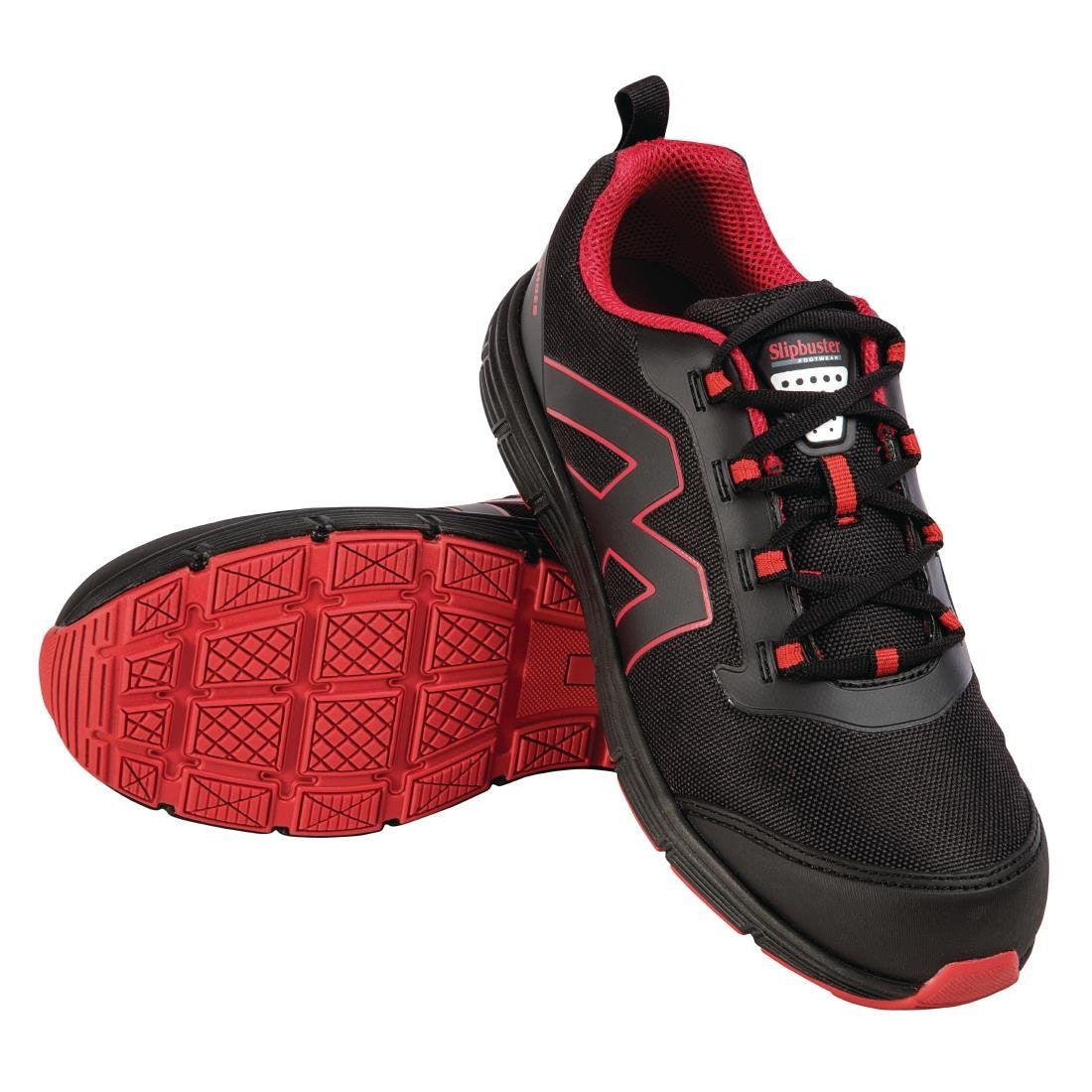 Slipbuster Mesh Safety Trainers Black 42 BB421-42