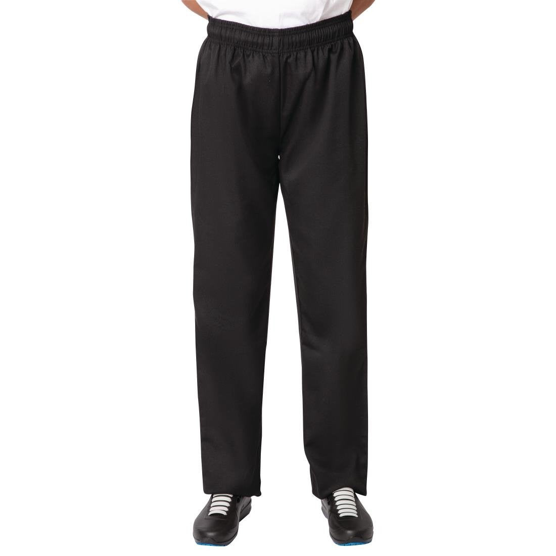 Nisbets Essentials Chef Trousers Black M BB477-M
