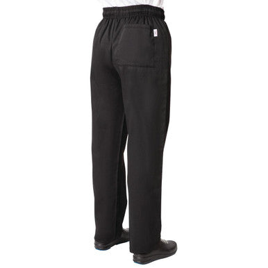 Nisbets Essentials Chef Trousers Black 2XL BB477-XXL