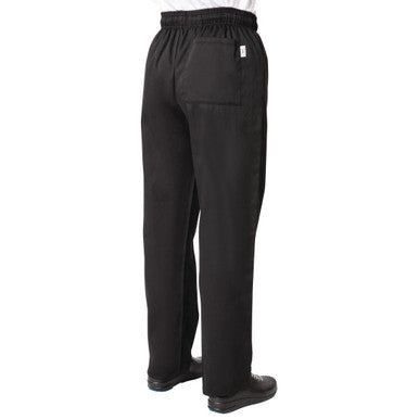 Nisbets Essentials Chef Trousers Black M BB477-M