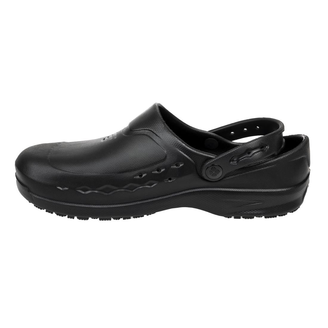 Shoes for Crews Zinc Clogs Black Size 40 BB569-40