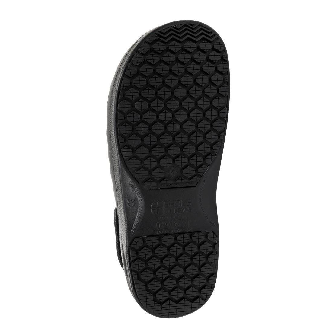 Shoes for Crews Zinc Clogs Black Size 43 BB569-43